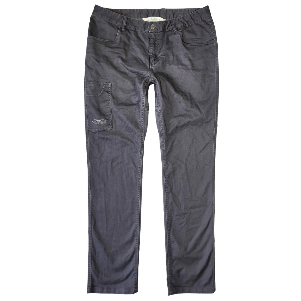 Arborwear Gray Canvas Pants Womens‎ 12 Workwear Utility Gorpcore Urban Outdoors